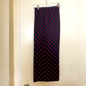 Theory Silk Ankle Length Silk Pants, Wide